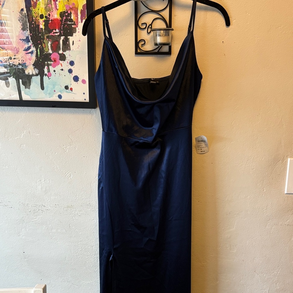 Windsor Midnight Blue Adjustable Strap Dress